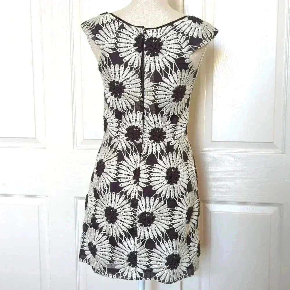 Kate Spade Embroidered Flower Dress